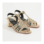 White Sun - Sandales À Talons Katell - Or - Femme