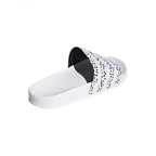 Sandales Adidas Originals Adilette - Blanc - Femme CHAUSSURE Adidas