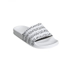 Sandales Adidas Originals Adilette - Blanc - Femme CHAUSSURE Adidas