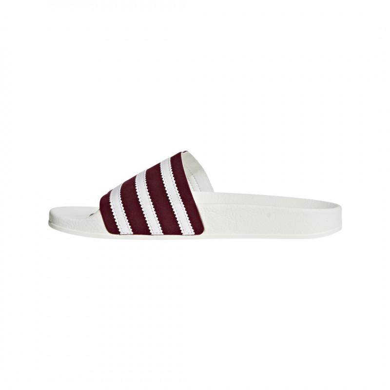 Sandales Adidas Originals Adilette - Bordeaux - Homme CHAUSSURE Adidas