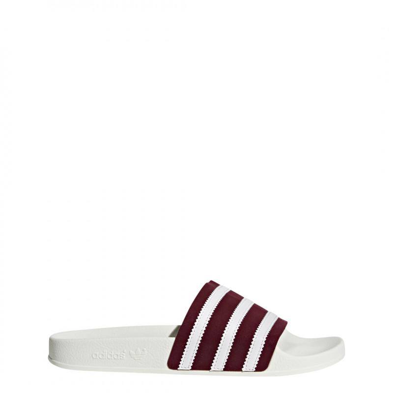 Sandales Adidas Originals Adilette - Bordeaux - Homme CHAUSSURE Adidas