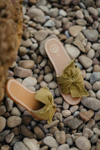 Sandales Alba - Olive - White Sun* - The Bradery