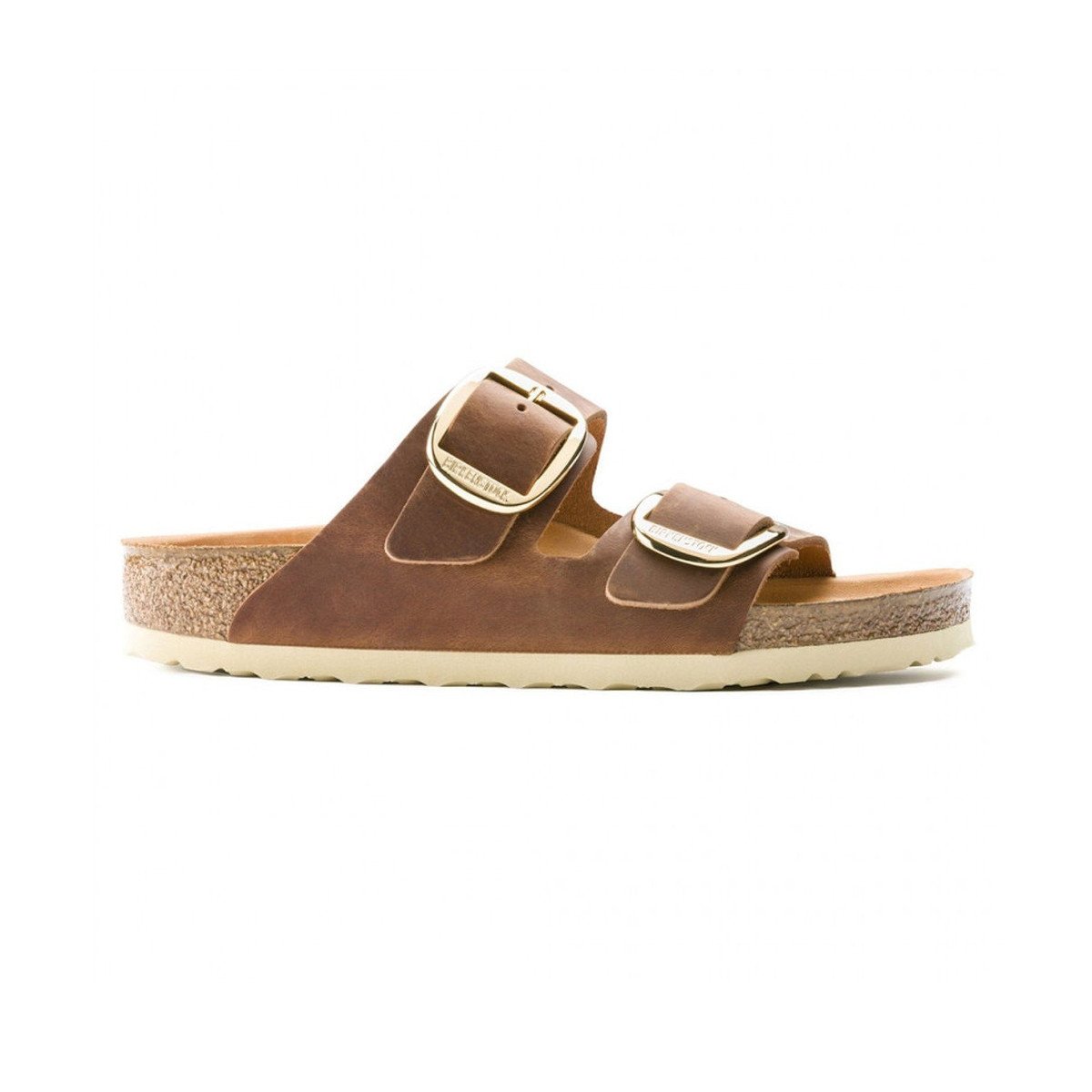 Sandales Arizona Big Buckle Cuir Cognac - Femme - Birkenstock - Birkenstock - Birkenstock - The Bradery