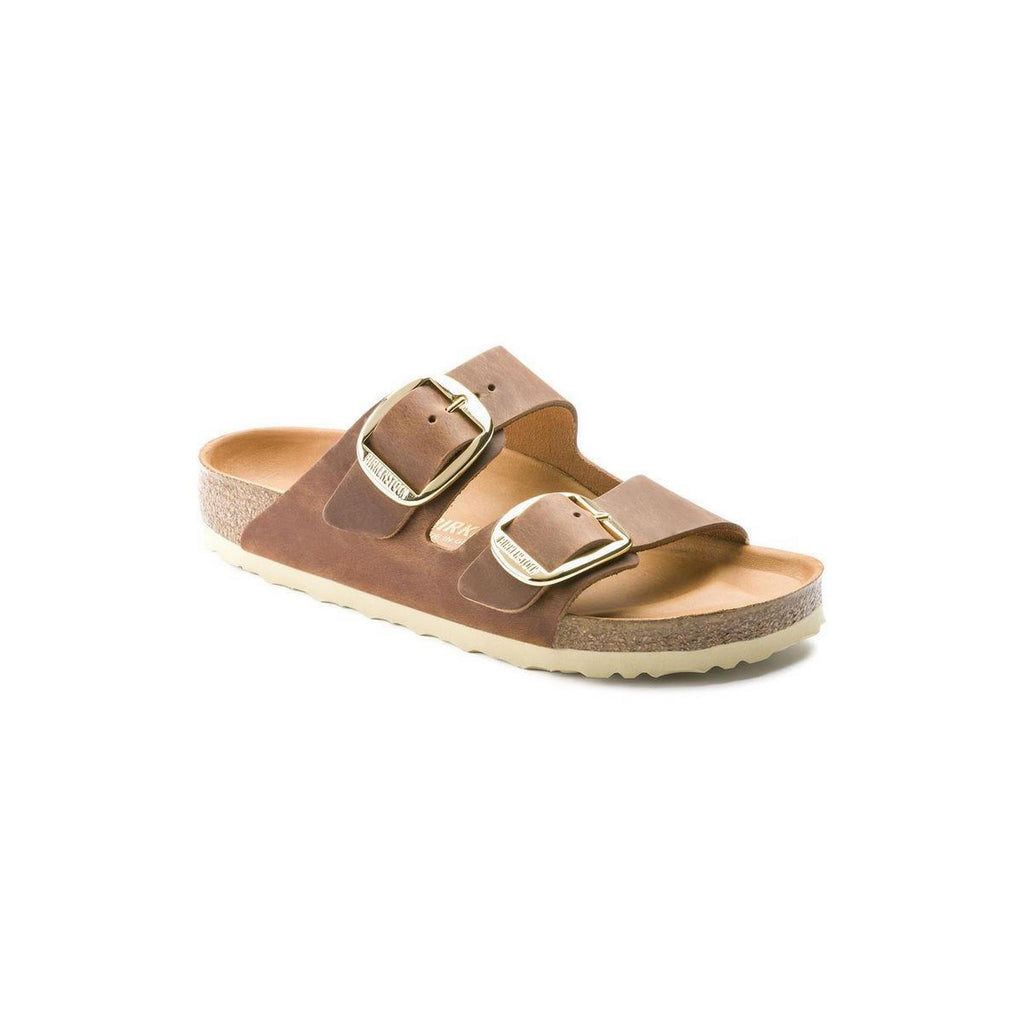 Sandales Arizona Big Buckle Cuir - Marron - Femme - Birkenstock - The Bradery