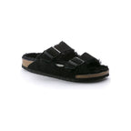 Sandales Arizona Fur Cuir Sheepskin Black - Femme - Birkenstock1 - The Bradery