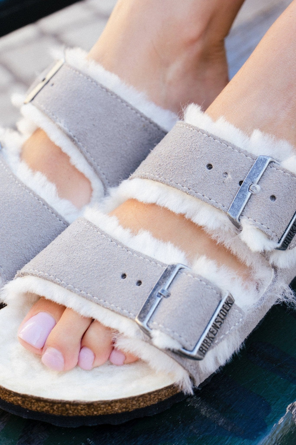 Sandales Arizona - Gris - Femme - Birkenstock - Birkenstock - The Bradery