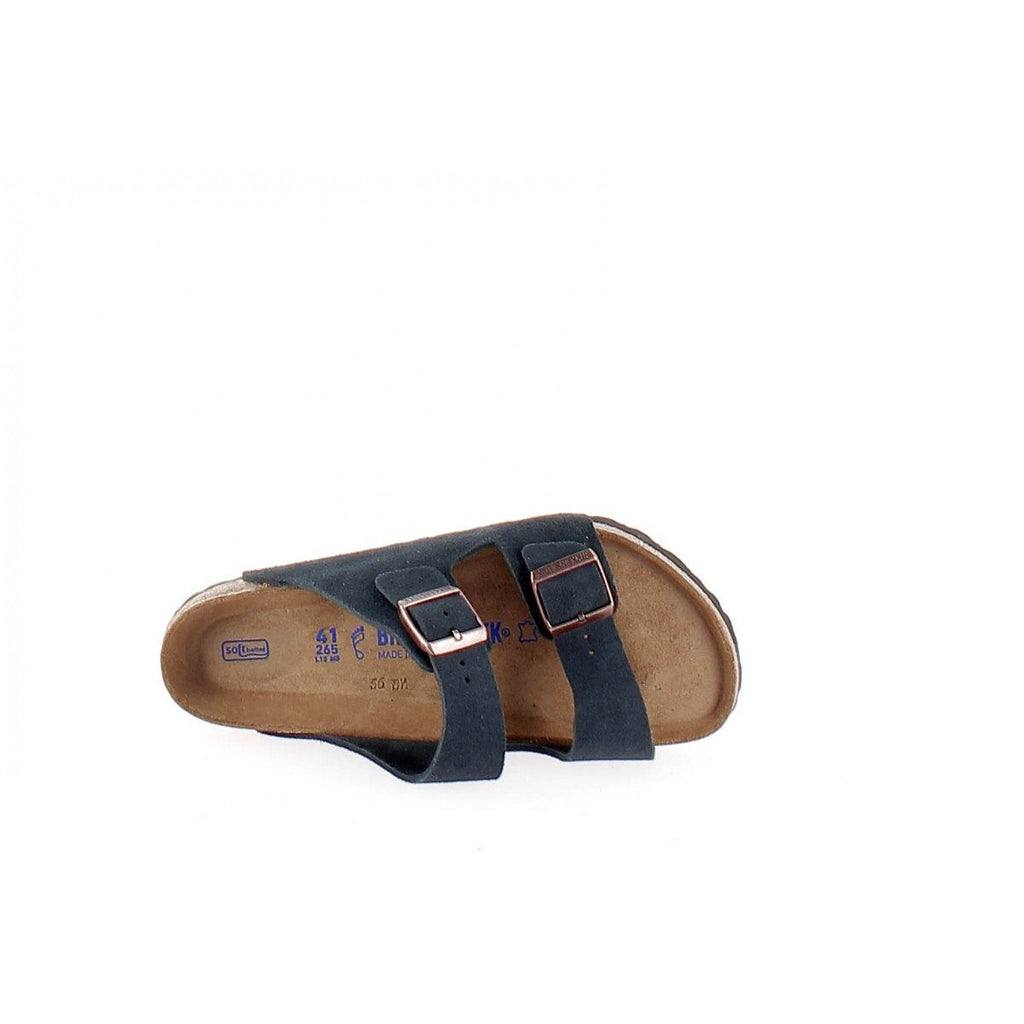 Sandales Arizona Sfb Cuir Daim Navy - Homme - Birkenstock1 - The Bradery