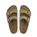 Sandales Arizona Sfb Daim - Beige Naturel - Femme - Birkenstock - The Bradery
