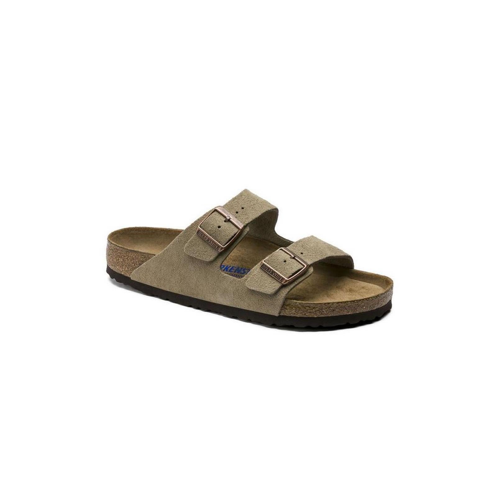 Sandales Arizona Sfb Daim - Beige Naturel - Femme - Birkenstock - The Bradery