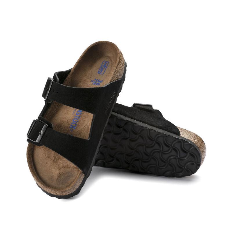 Sandales Arizona Sfb Daim - Noir - Femme - Birkenstock1 - The Bradery