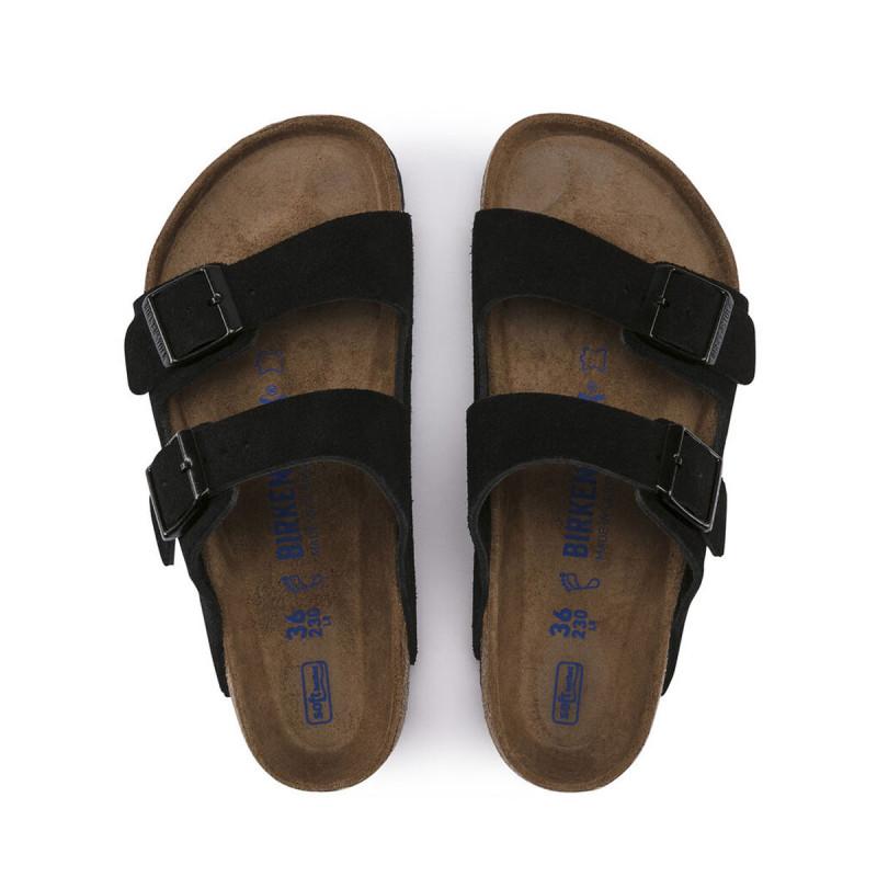 Sandales Arizona Sfb Daim - Noir - Femme - Birkenstock1 - The Bradery