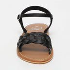 White Sun - Sandales Bandana - Black Buff - Black