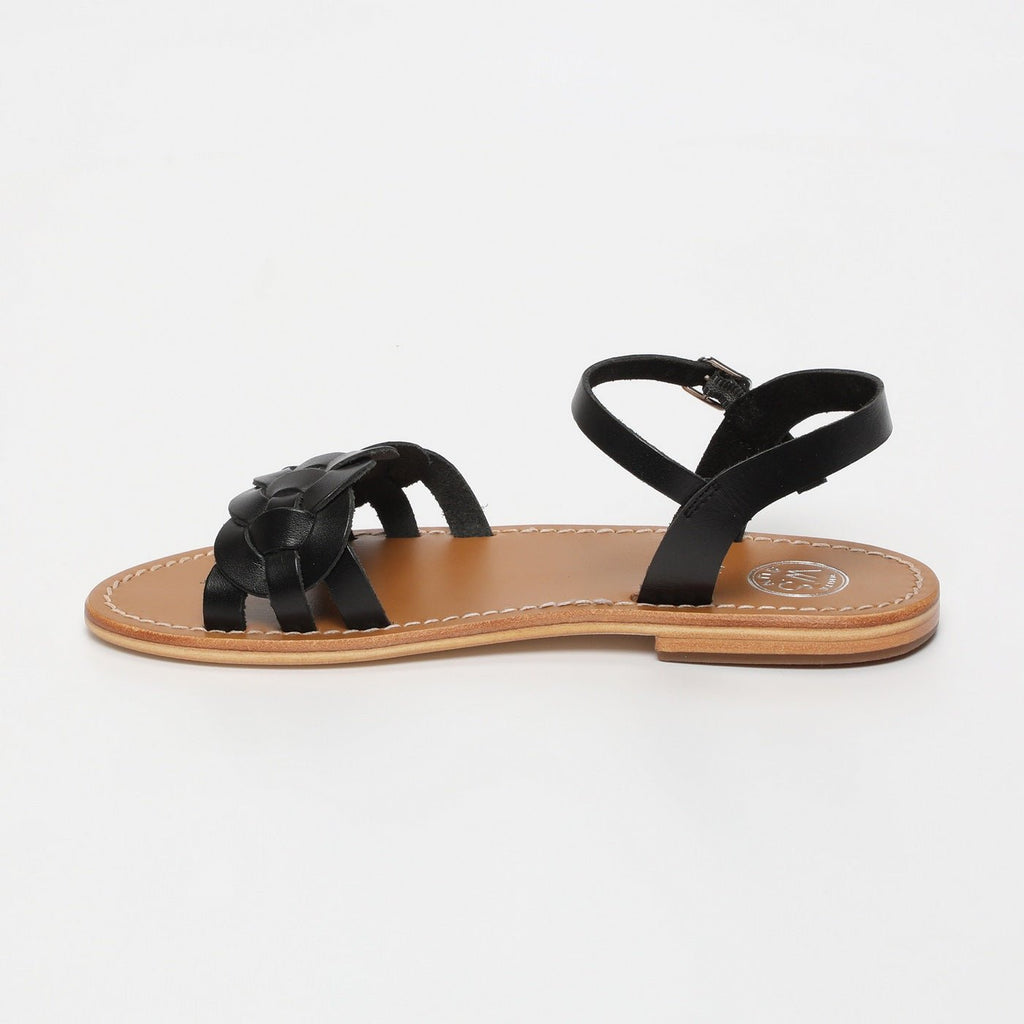 White Sun - Sandales Bandana - Black Buff - Black