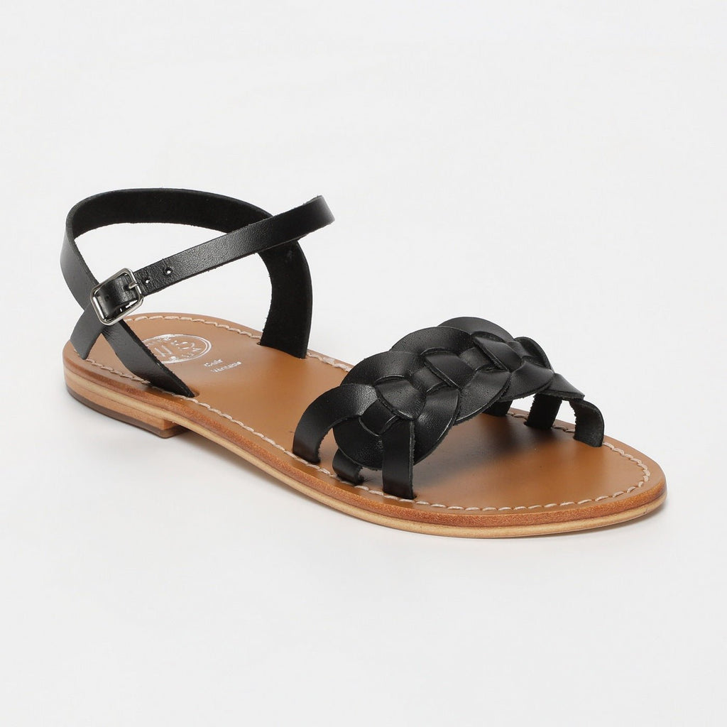 White Sun - Sandales Bandana - Black Buff - Black