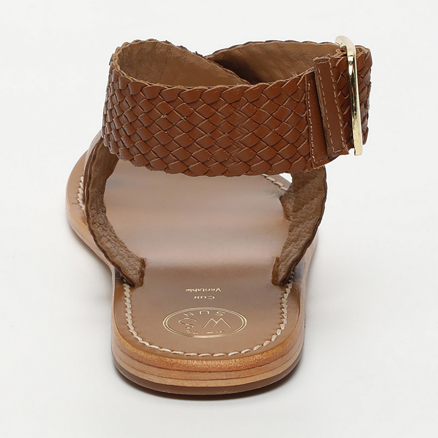 White Sun - Sandales Tinsley - Camel Goat Leather - Camel