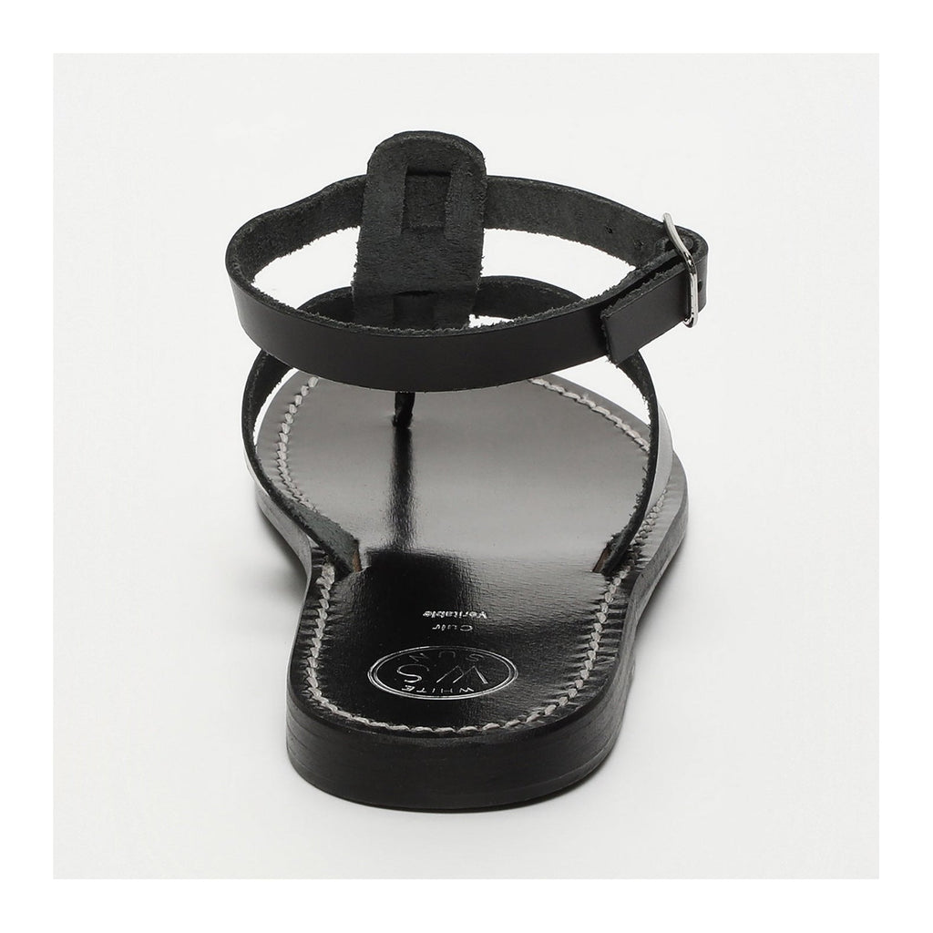 White Sun - Sandales Trisha - Black Buff - Black