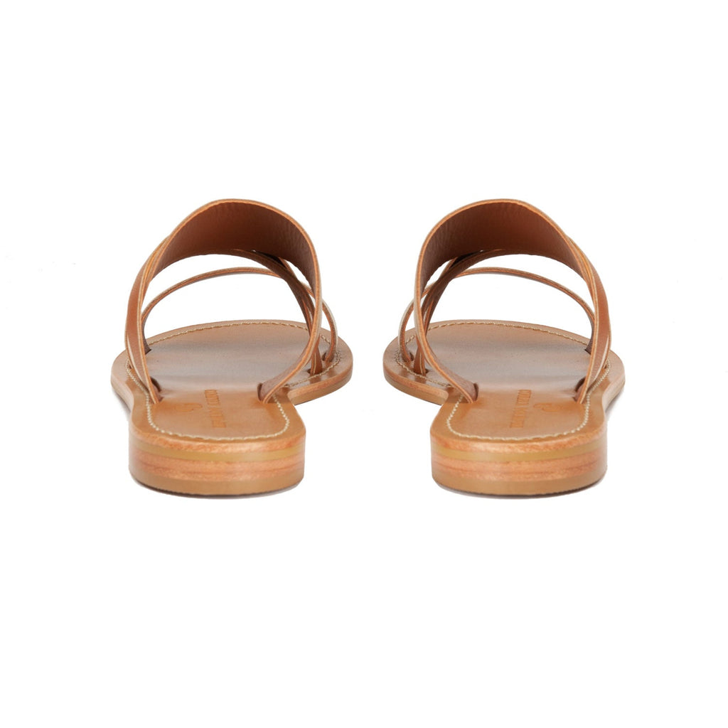 Sandales Bodos - Camel - Couleur Pourpre - Couleur Pourpre* - The Bradery