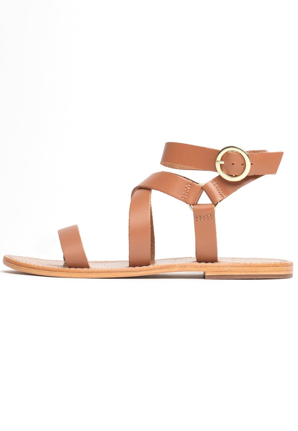 White Sun - Sandales Charel - Camel Buff - Camel