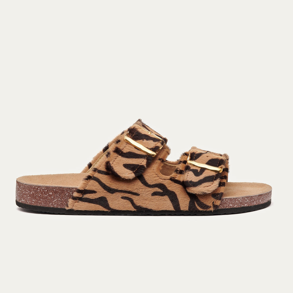 Sandales Cuir Imprimé Odette Tora