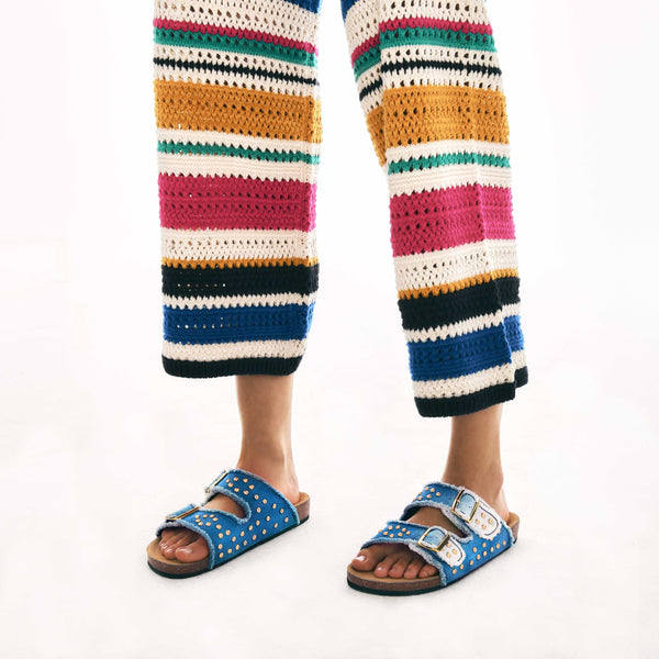 Sandales Denim Indigo Odette