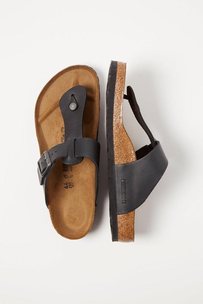 Sandales En Cuir Medina Noir - Birkenstock - Homme - Birkenstock - The Bradery