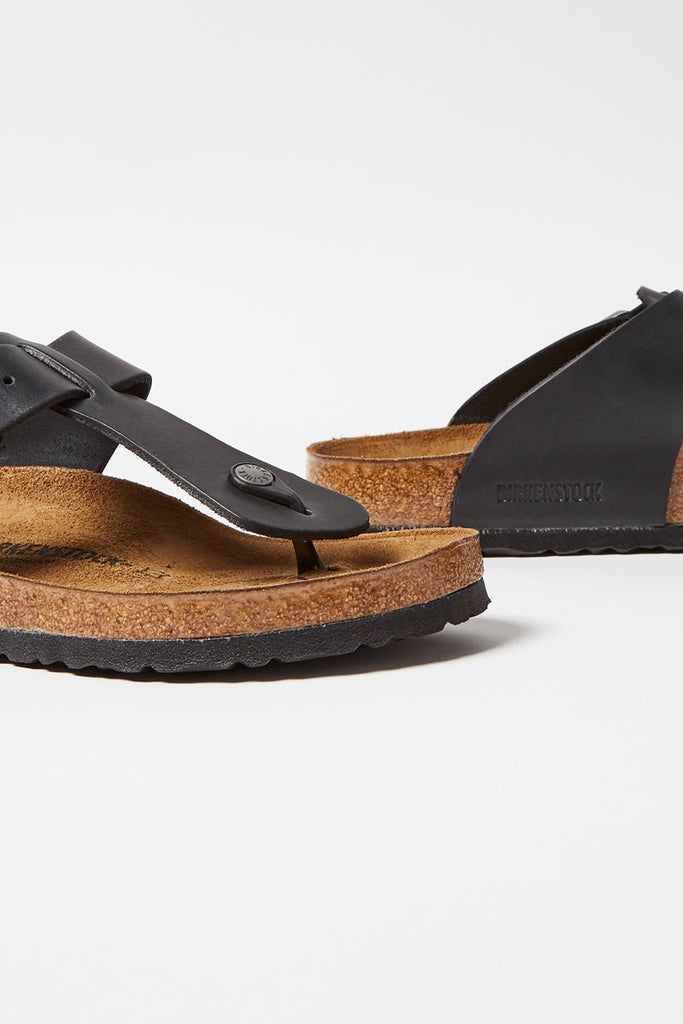 Sandales En Cuir Medina Noir - Birkenstock - Homme - Birkenstock - The Bradery