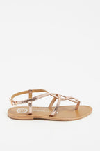 Sandales Entre-Doigts Confite - Pink Gold - Les Bagatelles - Les Bagatelles* - The Bradery
