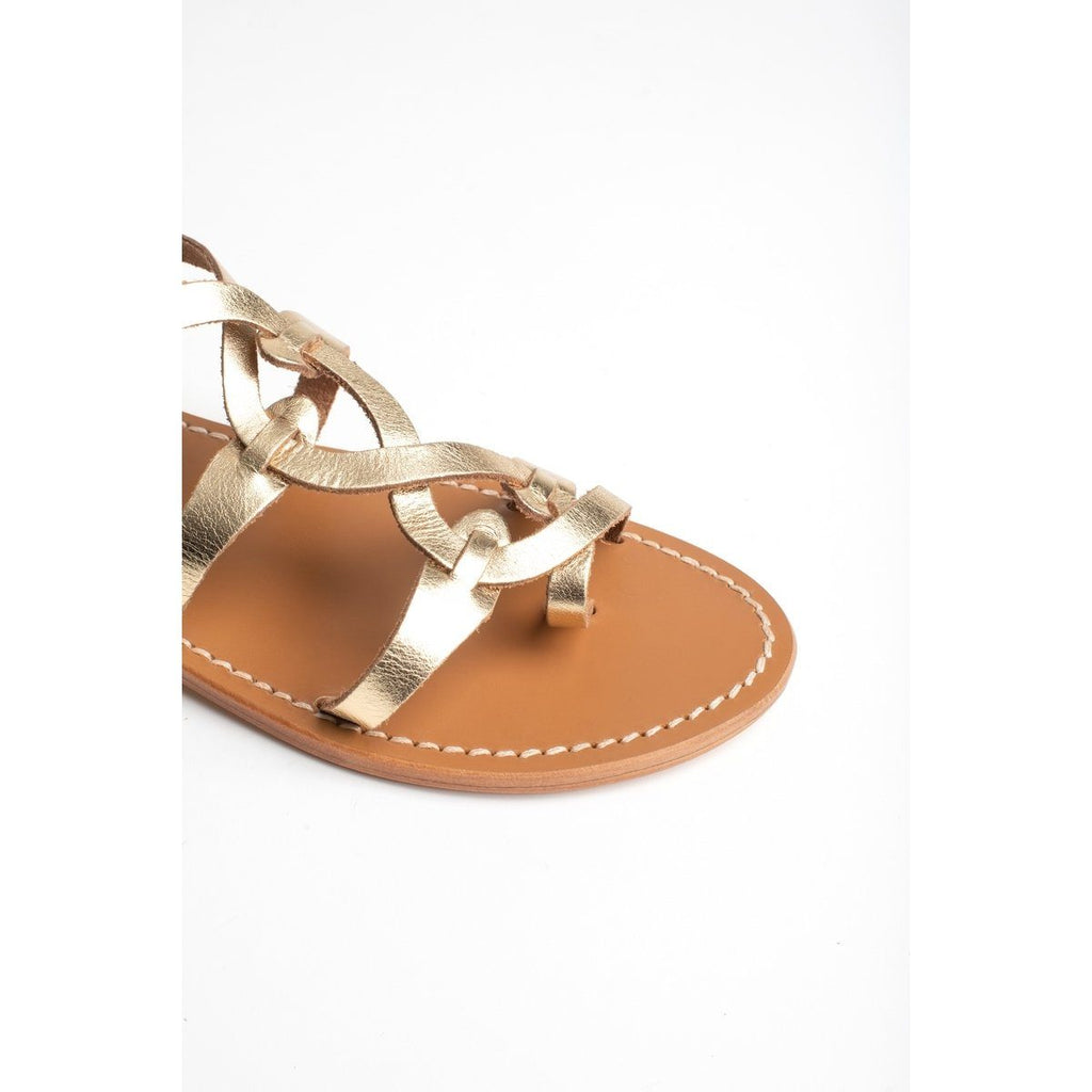 Sandales Entre-Doigts Graham - Dark Gold - Les Bagatelles - Les Bagatelles* - The Bradery