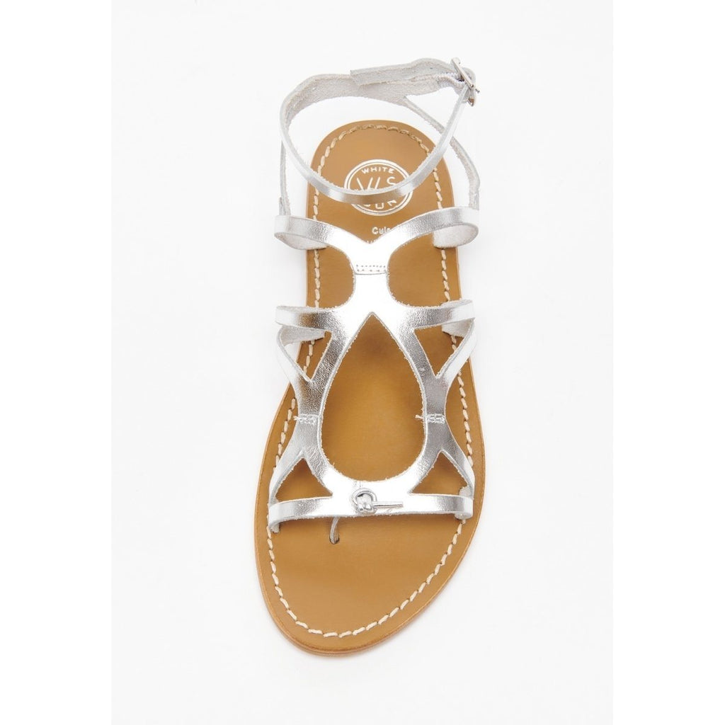 White Sun - Sandales Sobral - Buff Silver - Silver