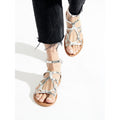 White Sun - Sandales Sobral - Buff Silver - Silver