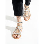 White Sun - Sandales Sobral - Buff Silver - Silver