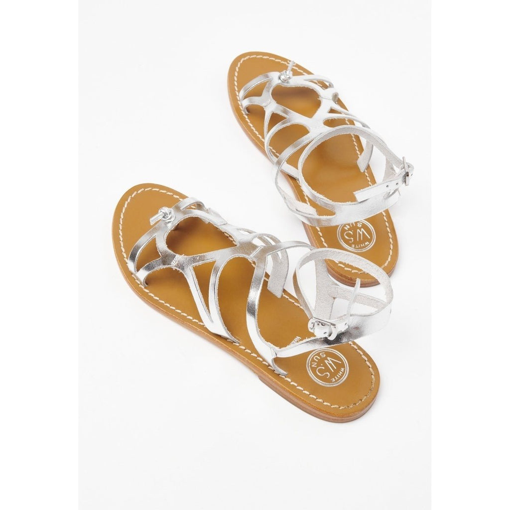 White Sun - Sandales Sobral - Buff Silver - Silver