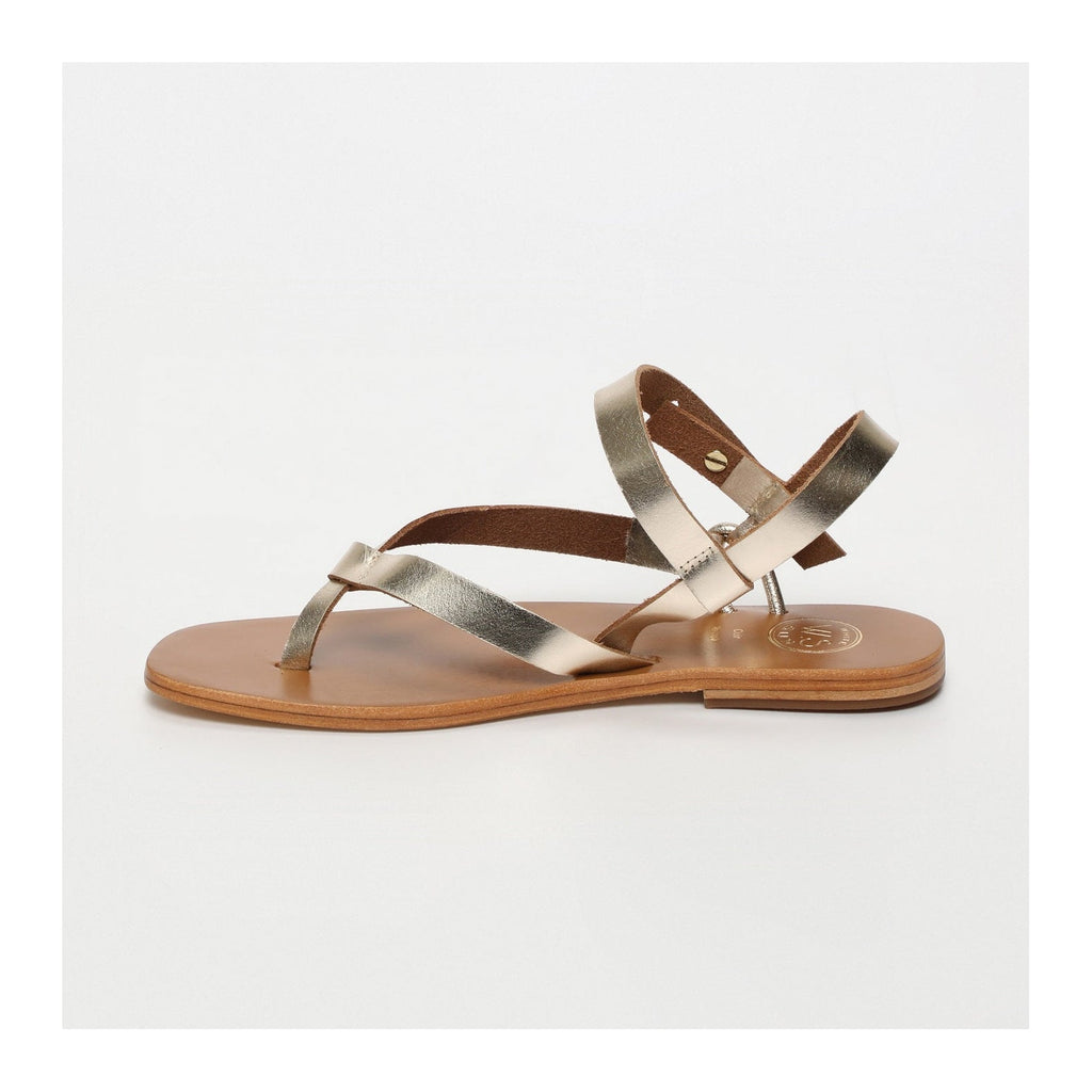 White Sun - Sandales Entre-Doigts Taylor - Or - Femme