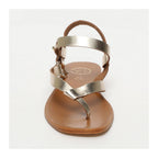 White Sun - Sandales Entre-Doigts Taylor - Or - Femme
