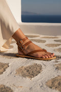 Sandales Entre-Doigts Thea - Camel - White Sun - White Sun* - The Bradery