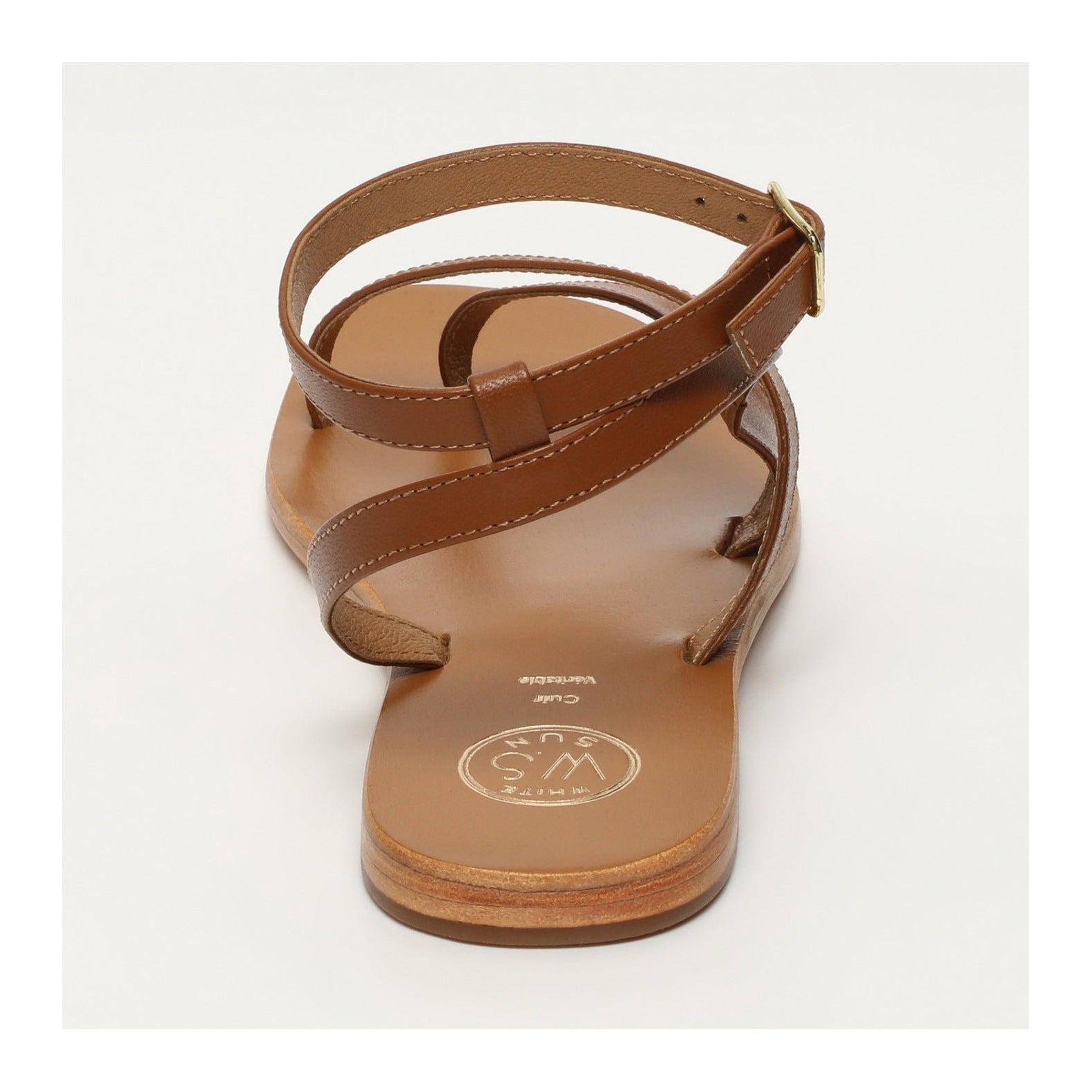 White Sun - Sandales Tinley - Camel Goat Leather - Camel