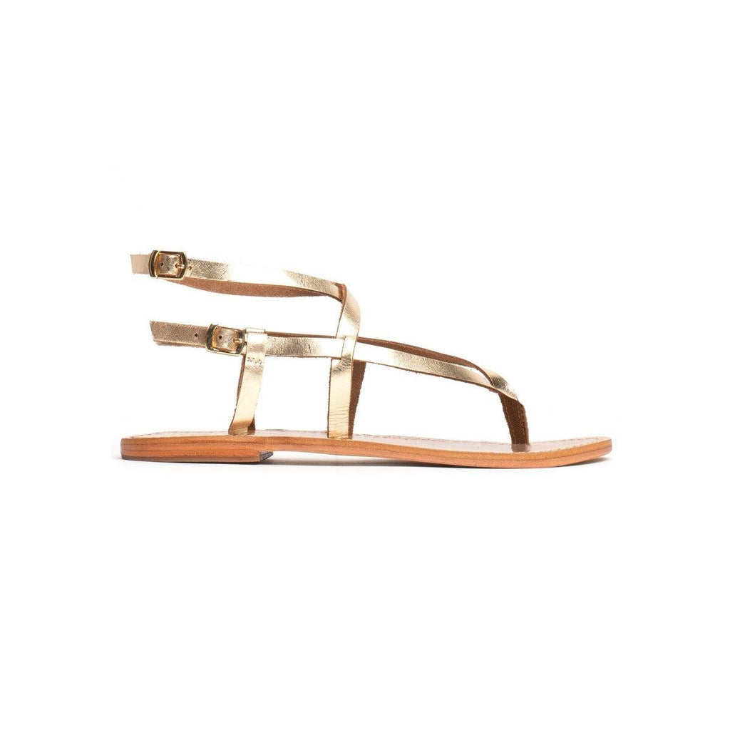 Sandales Entre-Doigts Union - Dark Gold - Les Bagatelles - Les Bagatelles* - The Bradery