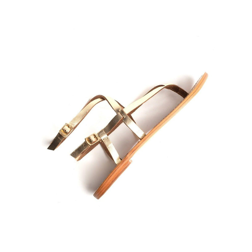 Sandales Entre-Doigts Union - Dark Gold - Les Bagatelles - Les Bagatelles* - The Bradery