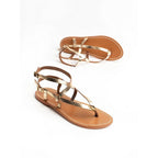 Sandales Entre-Doigts Union - Dark Gold - Les Bagatelles - Les Bagatelles* - The Bradery