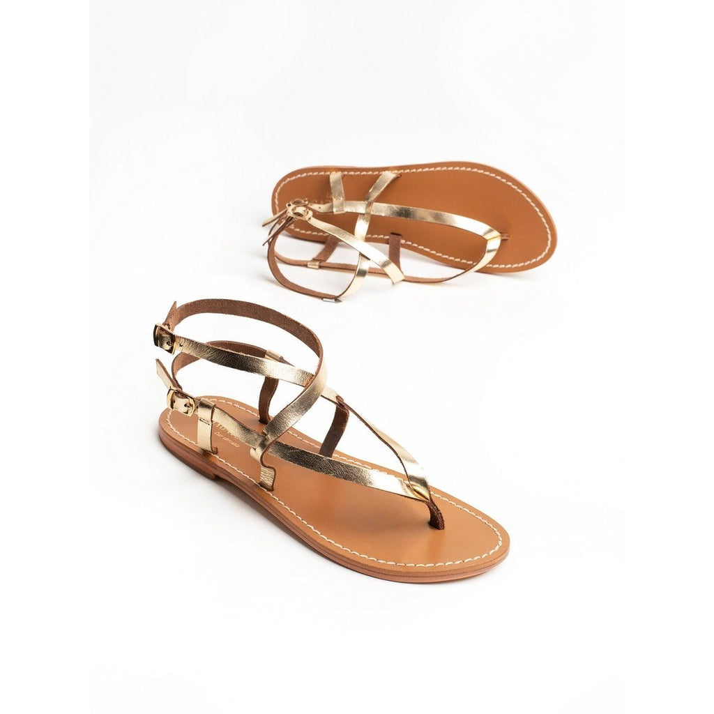 Sandales Entre-Doigts Union - Dark Gold - Les Bagatelles - Les Bagatelles* - The Bradery