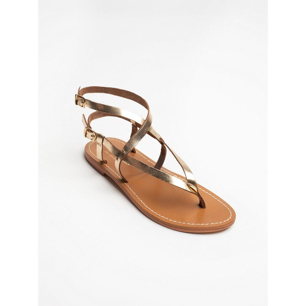 Sandales Entre-Doigts Union - Dark Gold - Les Bagatelles - Les Bagatelles* - The Bradery