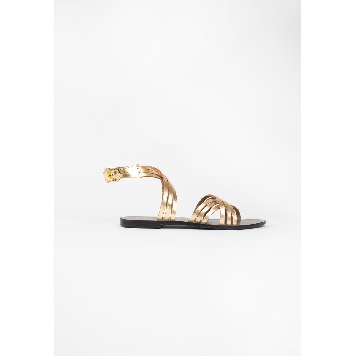 White Sun - Sandales Essentielles Astree - Or Foncé - Femme