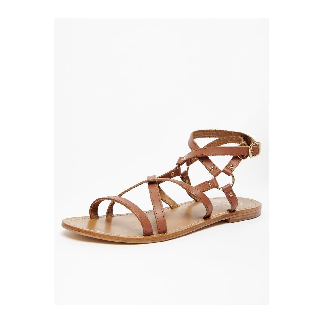 White Sun - Sandales Claudina - Marron Buff - Marron