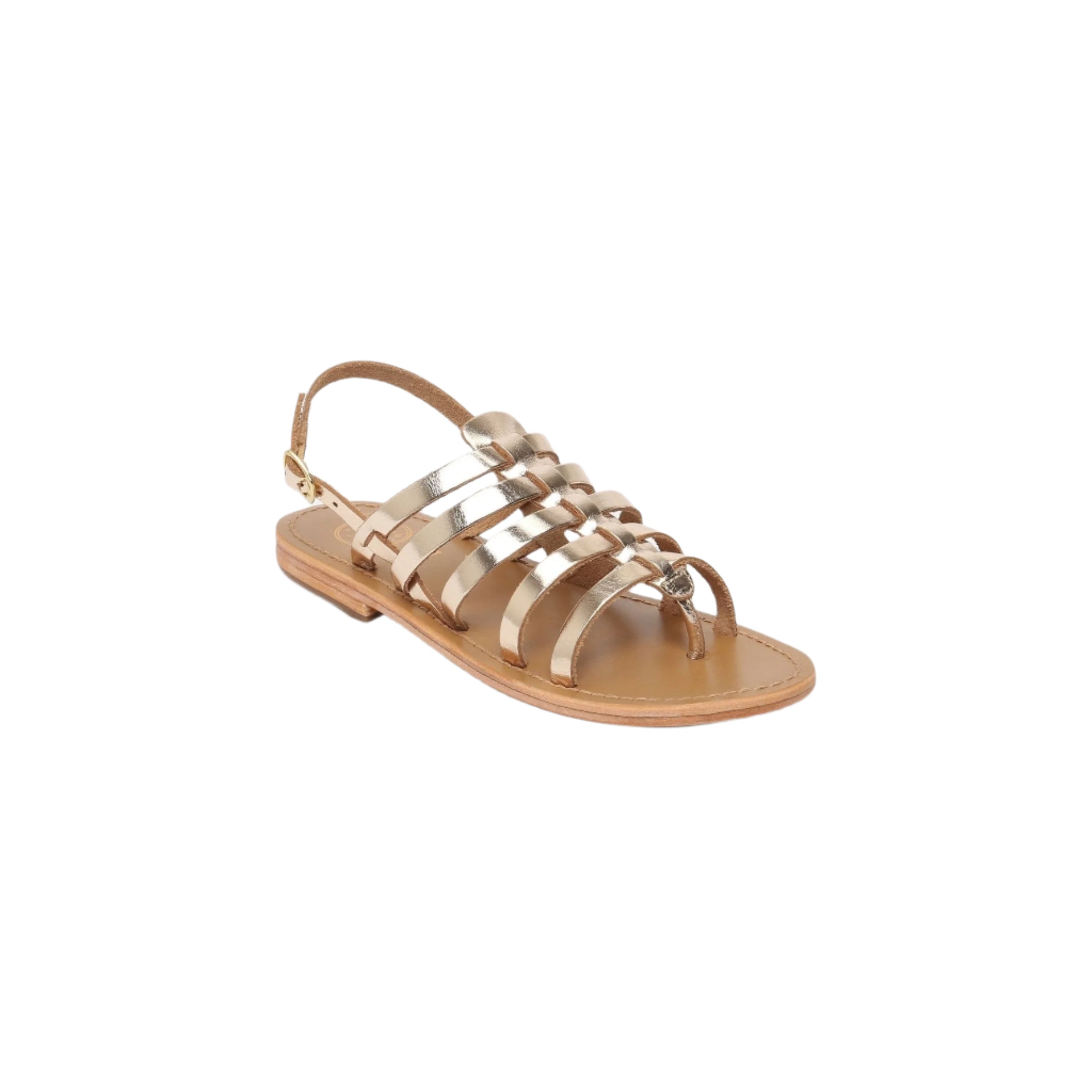White Sun - Sandales Fusinus - Gold Buff - Gold
