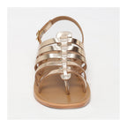 White Sun - Sandales Fusinus - Gold Buff - Gold