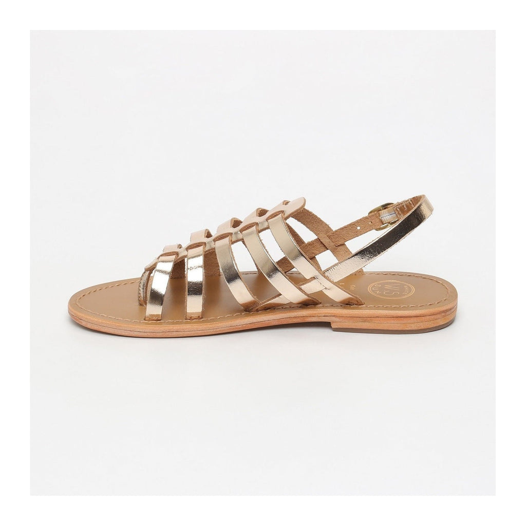 White Sun - Sandales Fusinus - Gold Buff - Gold