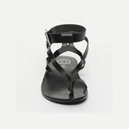 White Sun - Sandales Hermance - Black Buff - Black