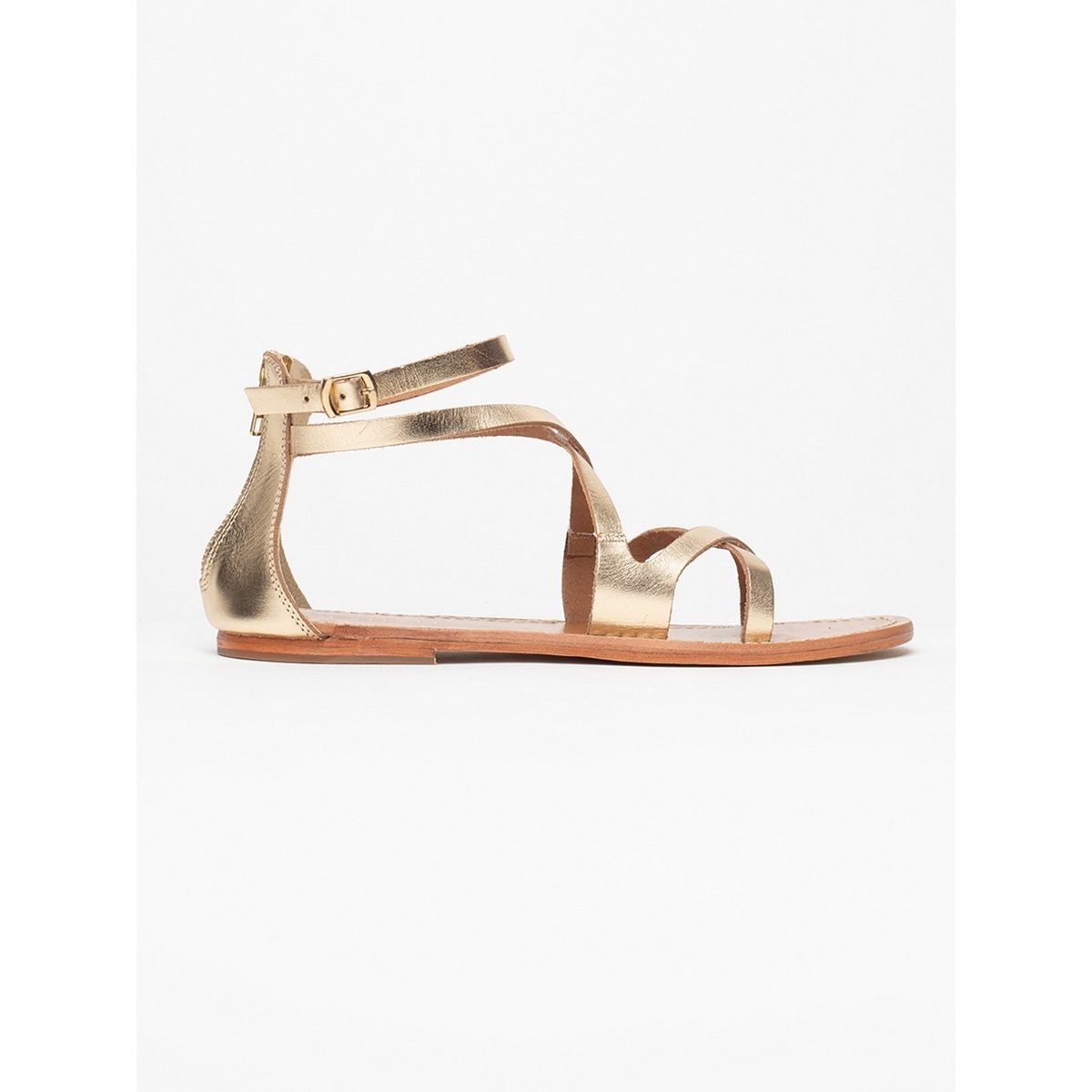 Sandales Essentielles Jacenia - Dark Gold - Les Bagatelles* - The Bradery