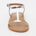 White Sun - Sandales Lagorn - Silver Goat Leather - Silver
