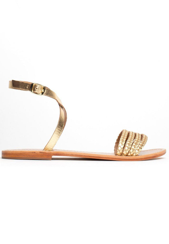 Sandales Essentielles Lefferts - Dark Gold - Les Bagatelles - Les Bagatelles* - The Bradery
